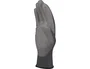 Deltaplus Guantes de poliéster antideslizantes lavables talla 8 gris