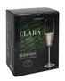 Bohemia Set de 6 Copas para Champagne, Vidrio Bohemia Clara, Capacidad 220 cc, Dimensiones 20.8 cm Largo x 14.7 cm Ancho x 25.4 cm Alto (4 Cajas)