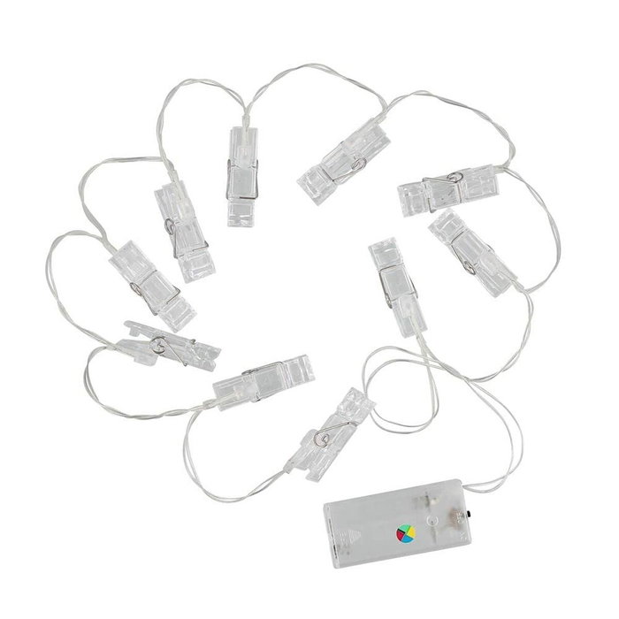 TNB LENSY Guirnalda de 10 portafotos LED con 1,2 m de longitud TNB LENSY Guirnalda de 10 portafotos LED con 1,2 m de longitud