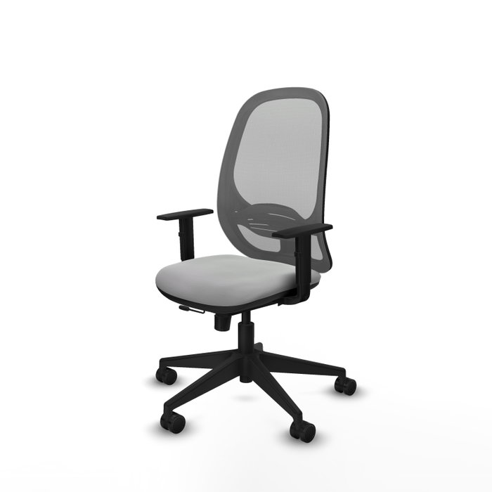 PIQUERAS Y CRESPO Silla de oficina Cilanco Gris con mecanismo Sincro/Traslack