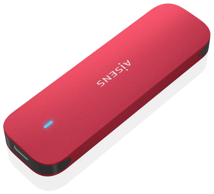Aisens ASM2-027RED Caja Externa para SSD M.2 NVMe USB 3.2 Gen2 Rojo