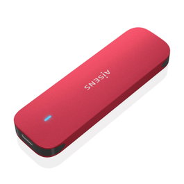 Aisens ASM2-027RED Caja Externa para SSD M.2 NVMe USB 3.2 Gen2 Rojo