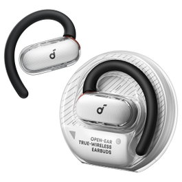 Anker Soundcore V40i Auriculares Inalámbricos Bluetooth 5.4, Diseño Open-Ear para Llamadas y Música, Resistencia IP55, Carga Rápida, Color Blanco