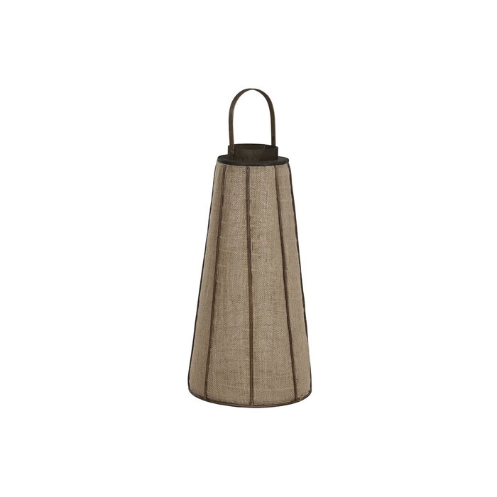 DKD Home Decor Portavela Oriental Yute y Bambú Natural DKD Home Decor Portavela Oriental Yute y Bambú Natural