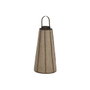 DKD Home Decor Portavela Oriental Yute y Bambú Natural