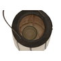 DKD Home Decor Portavela Oriental Yute y Bambú Natural