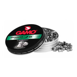 Gamo Balines Expander Expansion Country .22 (5.5 mm) 1g (15.42 gr) - Caja de 250 Unidades