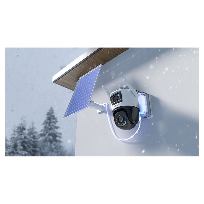 Imou AOV Dual Kit Cámara de Seguridad Exterior PTZ 5MP+5MP (10 MP Total), 4G+LTE y WiFi, Visión Nocturna 25m, Resolución 2880x1620, Seguimiento Automático, Resistente al Agua Imou AOV Dual Kit Cámara de Seguridad Exterior PTZ 5MP+5MP (10 MP Total), 4G+LTE y WiFi, Visión Nocturna 25m, Resolución 2880x1620, Seguimiento Automático, Resistente al Agua