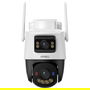 Imou AOV Dual Kit Cámara de Seguridad Exterior PTZ 5MP+5MP (10 MP Total), 4G+LTE y WiFi, Visión Nocturna 25m, Resolución 2880x1620, Seguimiento Automático, Resistente al Agua