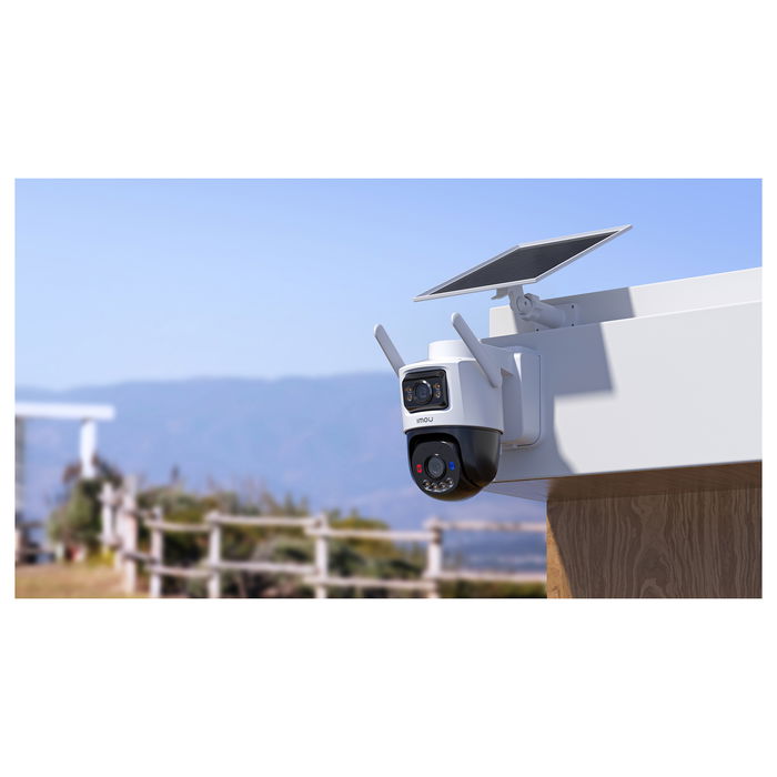 Imou AOV Dual Kit Cámara de Seguridad Exterior PTZ 5MP+5MP (10 MP Total), 4G+LTE y WiFi, Visión Nocturna 25m, Resolución 2880x1620, Seguimiento Automático, Resistente al Agua Imou AOV Dual Kit Cámara de Seguridad Exterior PTZ 5MP+5MP (10 MP Total), 4G+LTE y WiFi, Visión Nocturna 25m, Resolución 2880x1620, Seguimiento Automático, Resistente al Agua