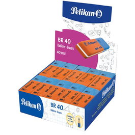 Goma De Borrar Pelikan Br40 Caucho Mixta (Ud.) (601005) (Set de 40)