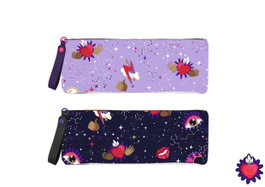 DKD Home Decor Estuche de Maquillaje Impermeable Nylon y Poliéster, Surtido de 2