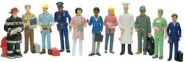 Estuche Miniland 11 Figuras De Oficios 12.5 Cm