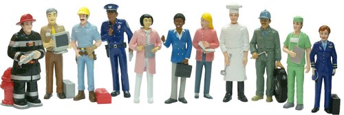 Estuche Miniland 11 Figuras De Oficios 12.5 Cm Estuche Miniland 11 Figuras De Oficios 12.5 Cm