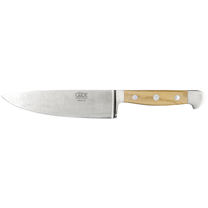 Güde Alpha Cuchillo de Cocina 16 cm Madera de Olivo Eléctrico/Plata Güde Alpha Cuchillo de Cocina 16 cm Madera de Olivo Eléctrico/Plata