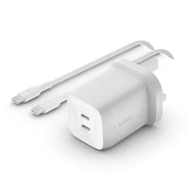 Belkin WCH013vf2MWH-B6 Cargador de Pared Blanco Carga Rápida 2m
