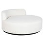 DKD Home Decor Sofá de Poliéster Borreguito Blanco