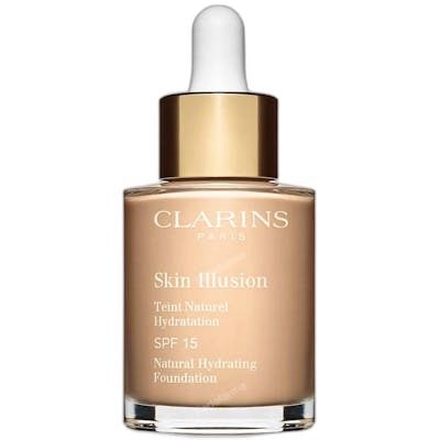 Clarins Skin Illusion Base líquida 105 Desnudo SPF 15 30 ml