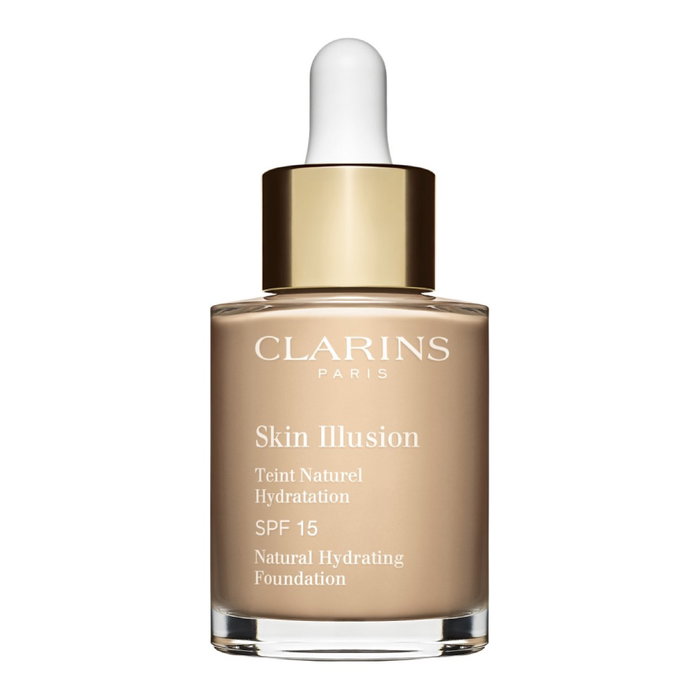 Clarins Skin Illusion Teint Naturel Base Maquillaje Sérum Efecto Piel Desnuda Tono 105 Clarins Skin Illusion Teint Naturel Base Maquillaje Sérum Efecto Piel Desnuda Tono 105