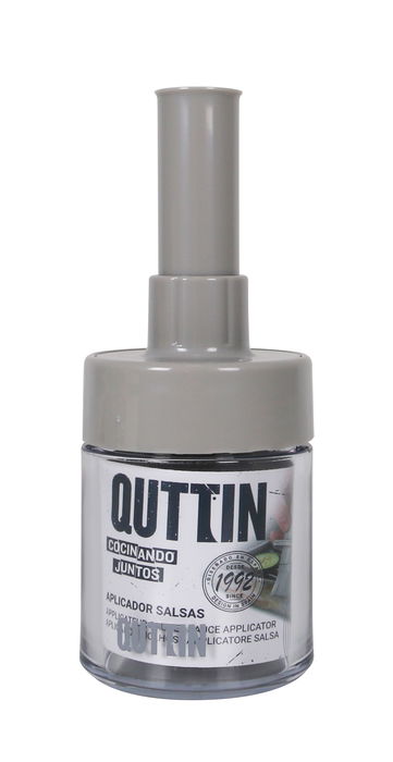 Quttin Aplicador Salsas Silicona 15 x 6 cm (24 Unidades)