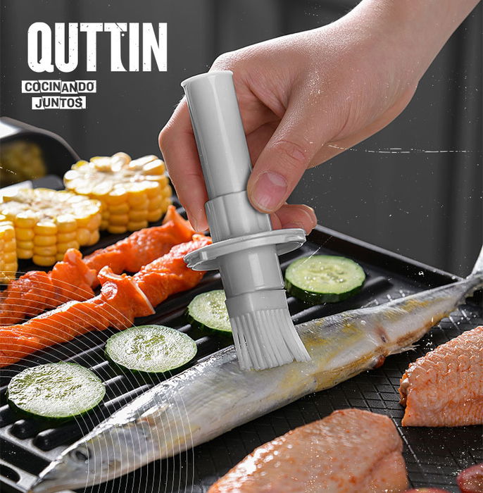 Quttin Aplicador Salsas Silicona 15 x 6 cm (24 Unidades)