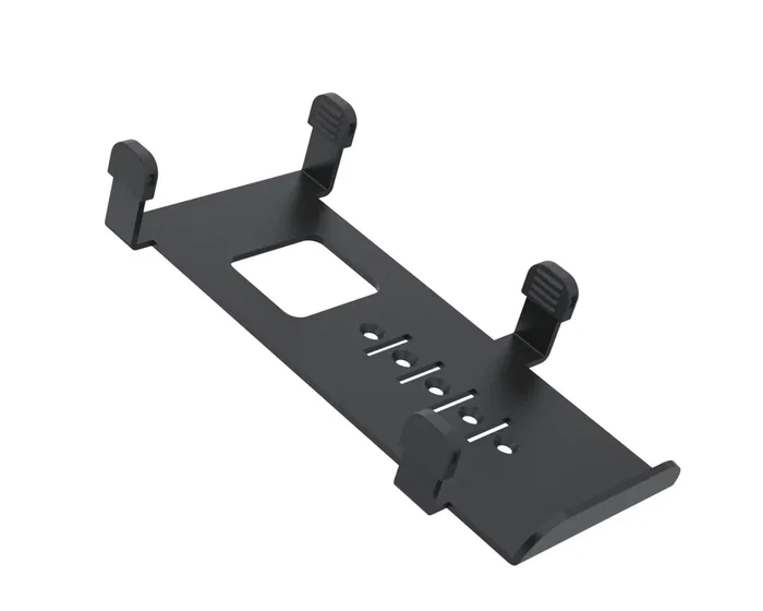 Ergonomic Solutions Montaje POS CAS100-MN-02 para Terminal de Punto de Venta Castillos Saturn 1000S1F2, Negro, Metal