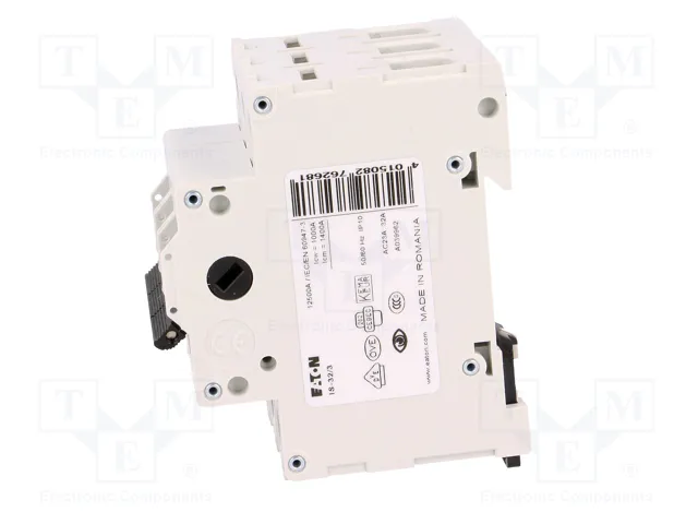 EATON ELECTRIC Interruptor de aislamiento IS-32/3 de 3 polos, 32A, 240VAC EATON ELECTRIC Interruptor de aislamiento IS-32/3 de 3 polos, 32A, 240VAC