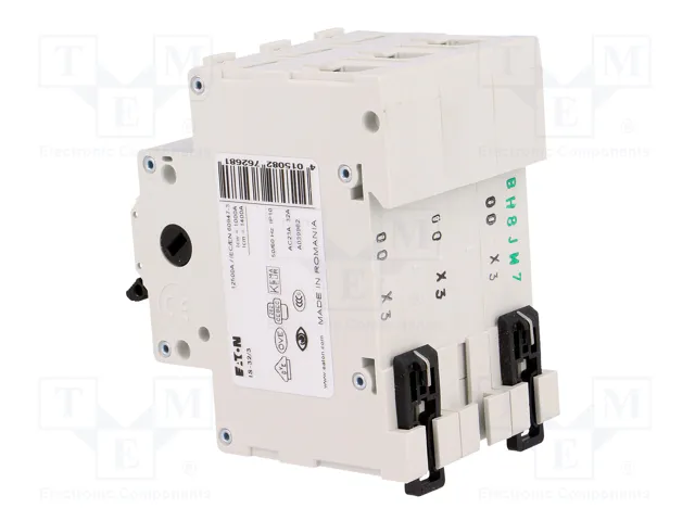 EATON ELECTRIC Interruptor de aislamiento IS-32/3 de 3 polos, 32A, 240VAC EATON ELECTRIC Interruptor de aislamiento IS-32/3 de 3 polos, 32A, 240VAC