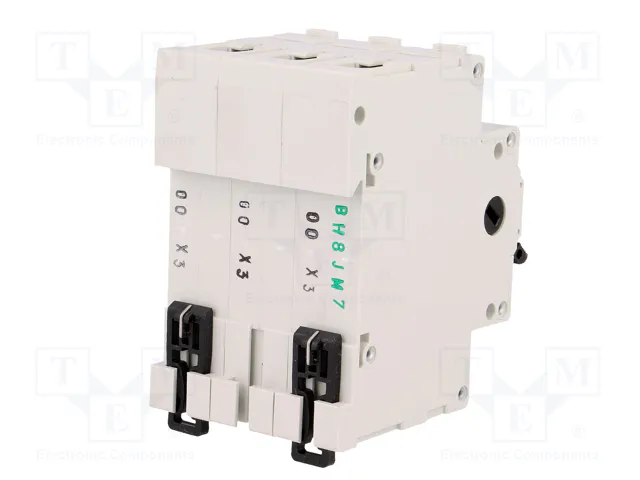 EATON ELECTRIC Interruptor de aislamiento IS-32/3 de 3 polos, 32A, 240VAC EATON ELECTRIC Interruptor de aislamiento IS-32/3 de 3 polos, 32A, 240VAC
