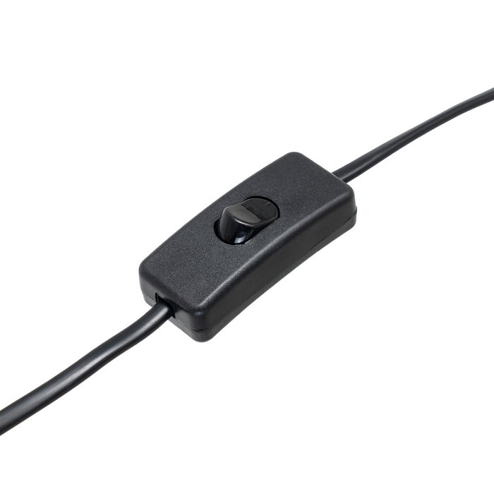 Lámpara Mesa Marrón Tejido-Madera 35 X 35 X 54 cm