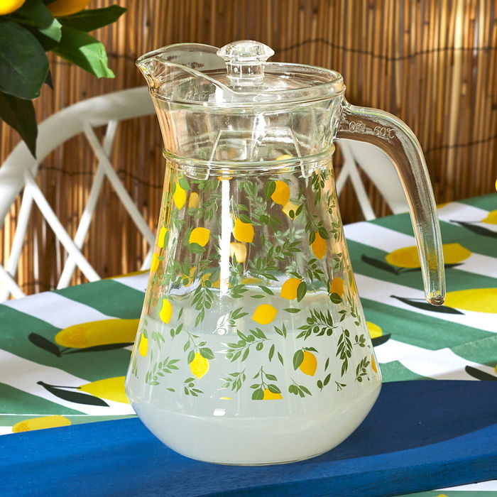 Home Deco Factory Jarra con Tapa 1,3 L Colección Bain De Soleil