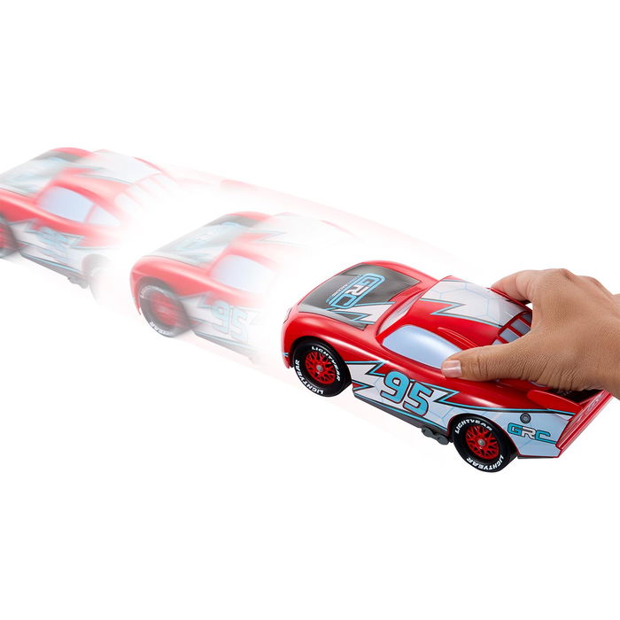 Mattel Cars Rayo McQueen Coche Derrapa y Corre Hxj34 Juguete +3 Años