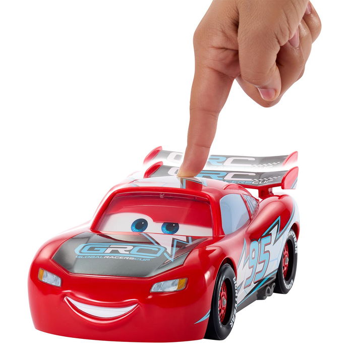 Mattel Cars Rayo McQueen Coche Derrapa y Corre Hxj34 Juguete +3 Años