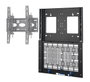 B-Tech BT7888 Bandeja de Almacenamiento AV Extensible para Montaje en Pared - Para Fuentes, Reproductores, Cable Management
