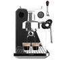 Cecotec Baristeo Intima Siebtrgermaschine, Máquina de Espresso con Thermoblock 15 Bar, 1850W, Espumador de Leche, Capacidad 1.7L, Preparación de Café Molido, Color Acero Inoxidable