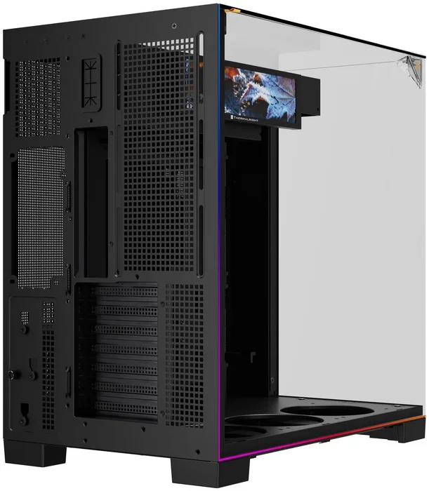 Thermalright A70 Vision Black ARGB Caja Torre ATX SPCC/Templado USB-C 9.16" LCD Thermalright A70 Vision Black ARGB Caja Torre ATX SPCC/Templado USB-C 9.16" LCD