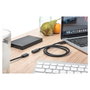 Digitus Cable de Extensión USB 2.0 Tipo C, USB-C Macho a USB-C Hembra, 2 metros, Longitud 2m, Negro