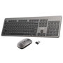 Unitek SlimDuo Conjunto de Teclado y Ratón Inalámbrico Negro-Gris