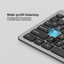 Unitek SlimDuo Conjunto de Teclado y Ratón Inalámbrico Negro-Gris