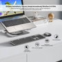 Unitek SlimDuo Conjunto de Teclado y Ratón Inalámbrico Negro-Gris
