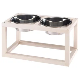 Ferplast Soporte de Madera para Comederos 5,6L 54x28,6x29cm