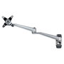 StarTech.com Brazo de Monitor para Montaje en Pared - Soporta Pantallas VESA hasta 30 Pulgadas (76.2 cm), 14 kg, Plata, 52 cm de Alcance