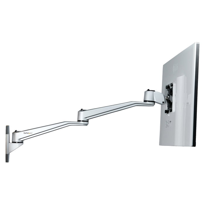 StarTech.com Brazo de Monitor para Montaje en Pared - Soporta Pantallas VESA hasta 30 Pulgadas (76.2 cm), 14 kg, Plata, 52 cm de Alcance StarTech.com Brazo de Monitor para Montaje en Pared - Soporta Pantallas VESA hasta 30 Pulgadas (76.2 cm), 14 kg, Plata, 52 cm de Alcance