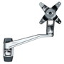 StarTech.com Brazo de Monitor para Montaje en Pared - Soporta Pantallas VESA hasta 30 Pulgadas (76.2 cm), 14 kg, Plata, 52 cm de Alcance