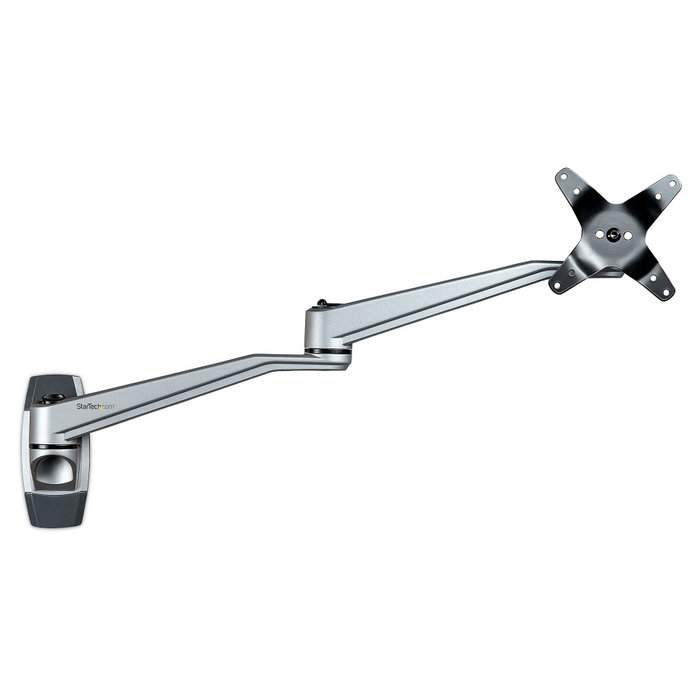 StarTech.com Brazo de Monitor para Montaje en Pared - Soporta Pantallas VESA hasta 30 Pulgadas (76.2 cm), 14 kg, Plata, 52 cm de Alcance StarTech.com Brazo de Monitor para Montaje en Pared - Soporta Pantallas VESA hasta 30 Pulgadas (76.2 cm), 14 kg, Plata, 52 cm de Alcance