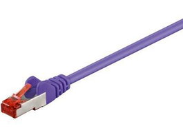 MicroConnect Cable de Red CAT6 S/FTP Púrpura 0.15m