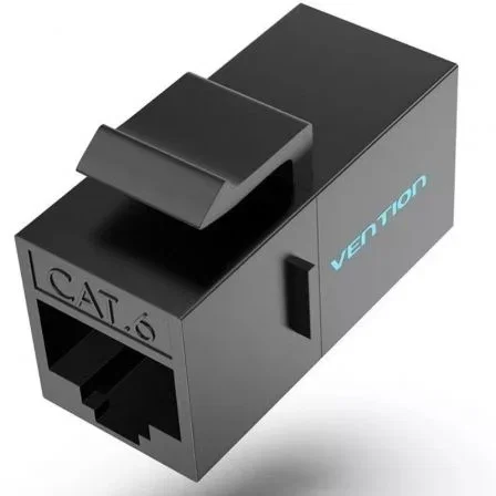 Vention Adaptador conector RJ45 IPGB0-5 Cat6 UTP RJ45 hembra RJ45 hembra 5 uds Negro