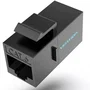 Vention Adaptador conector RJ45 IPGB0-5 Cat6 UTP RJ45 hembra RJ45 hembra 5 uds Negro