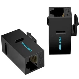 Vention Adaptador conector RJ45 IPGB0-5 Cat6 UTP RJ45 hembra RJ45 hembra 5 uds Negro