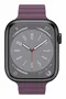 Celly Correa para Apple Watch 42/44/45 mm de Silicona con Cierre Magnético, Color Violeta - Compatible con Apple Watch Series 4/5/6/7/8/SE